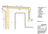 Parapet coping + one part + projected fascia profile